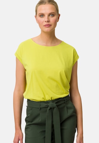zero Shirt in Groen: voorkant
