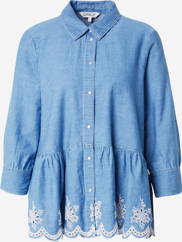 ONLY Blouse 'ONLCANBERRA' in Blue: front