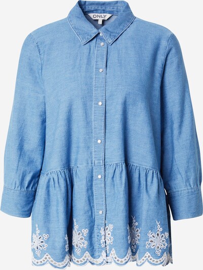 Camicia da donna 'ONLCANBERRA' ONLY di colore blu denim / bianco, Visualizzazione prodotti