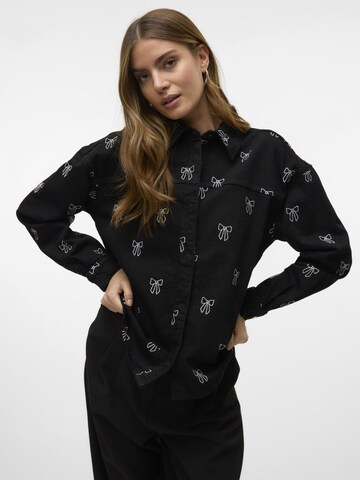 Chemisier 'Hayden' VERO MODA en noir
