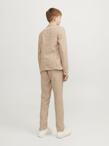 Jack & Jones Junior Regular Anzug in Beige