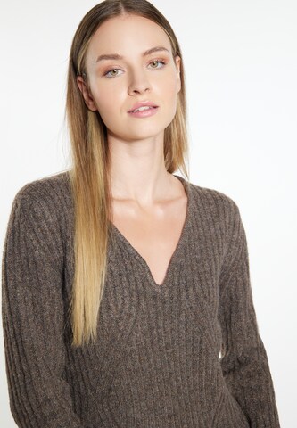 DreiMaster Klassik Sweater in Brown