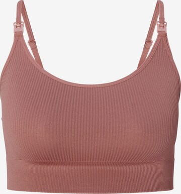 Bustier Soutien-gorge d’allaitement 'Mira' Noppies en marron : devant