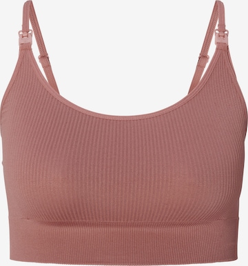 Bustier Soutien-gorge d’allaitement 'Mira' Noppies en marron : devant