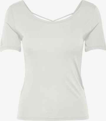 ONLY - Camisa 'Carrie' em branco: frente