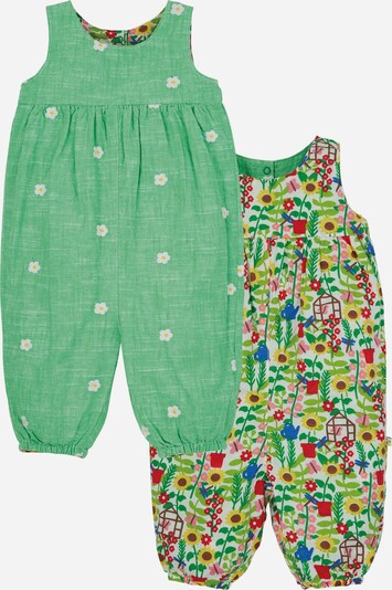 Frugi Overal 'NIA' - zelená / zmiešané farby / biela, Produkt