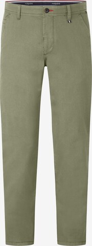 REDPOINT Chino Pants in Green: front