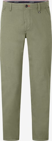 REDPOINT Slim fit Chino Pants in Green: front