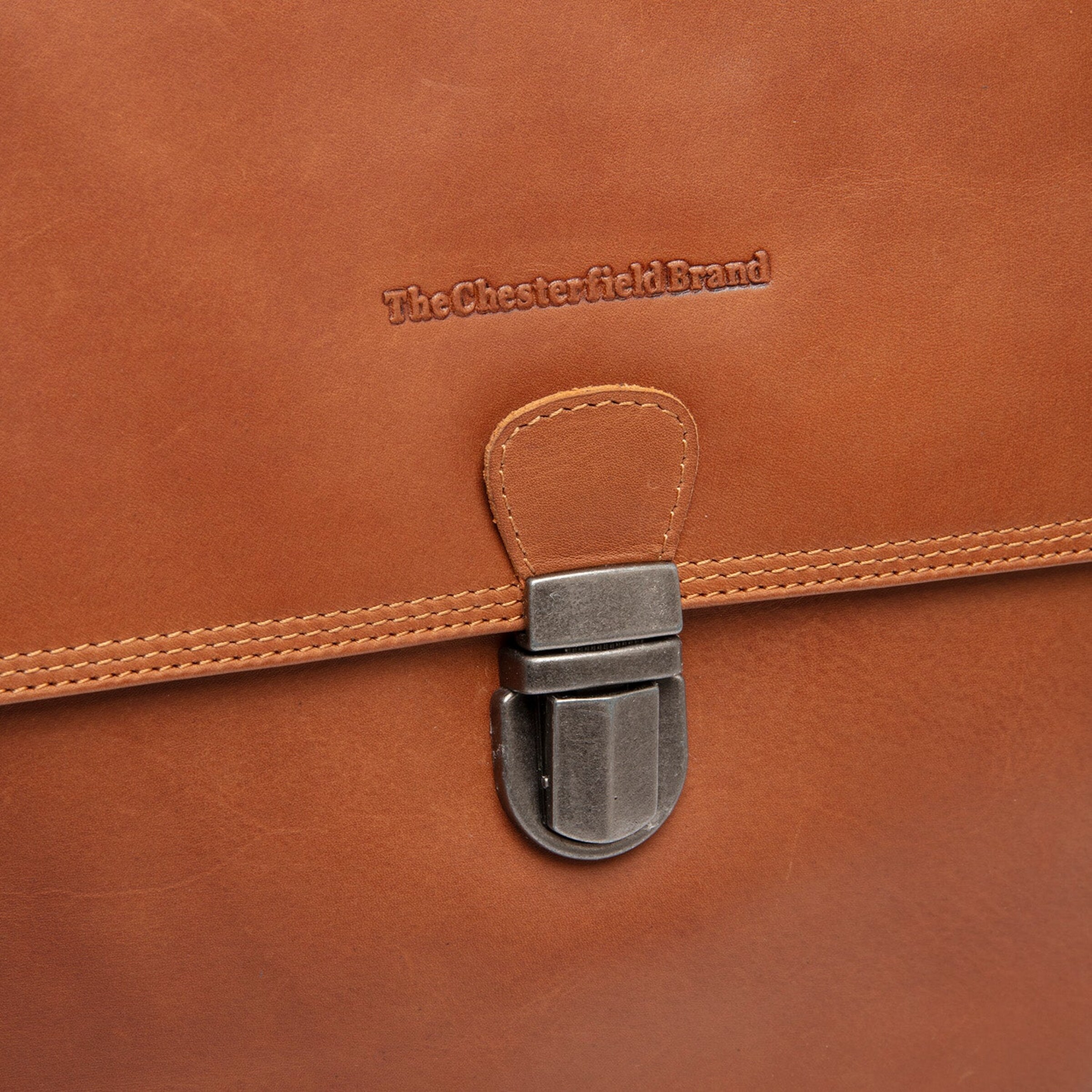 The Chesterfield Brand Schoudertas in Bruin
