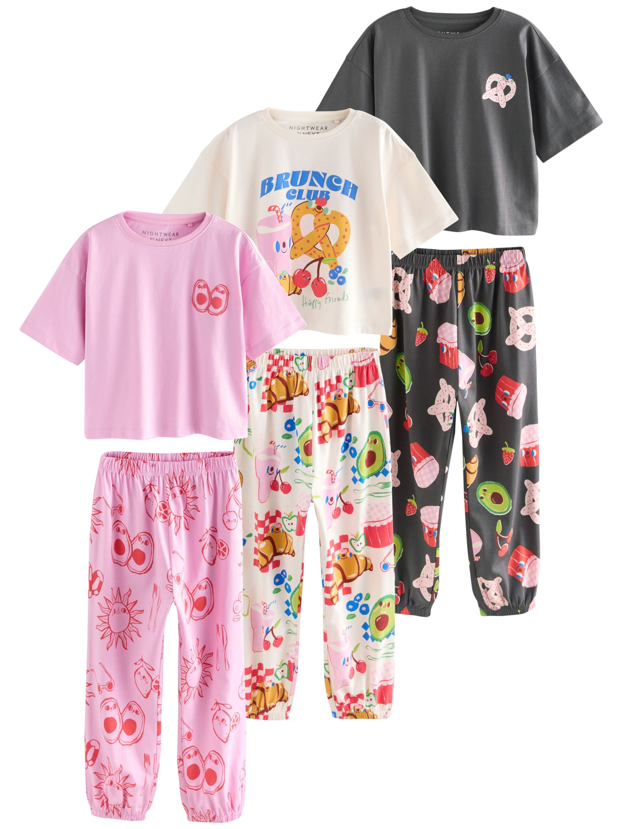 Next Πιτζάμα σε γκρι: μπροστά