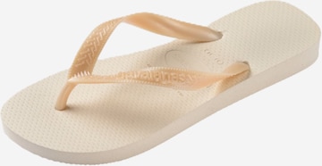 smėlio HAVAIANAS Šlepetės per pirštą 'TOP SENSES': priekis
