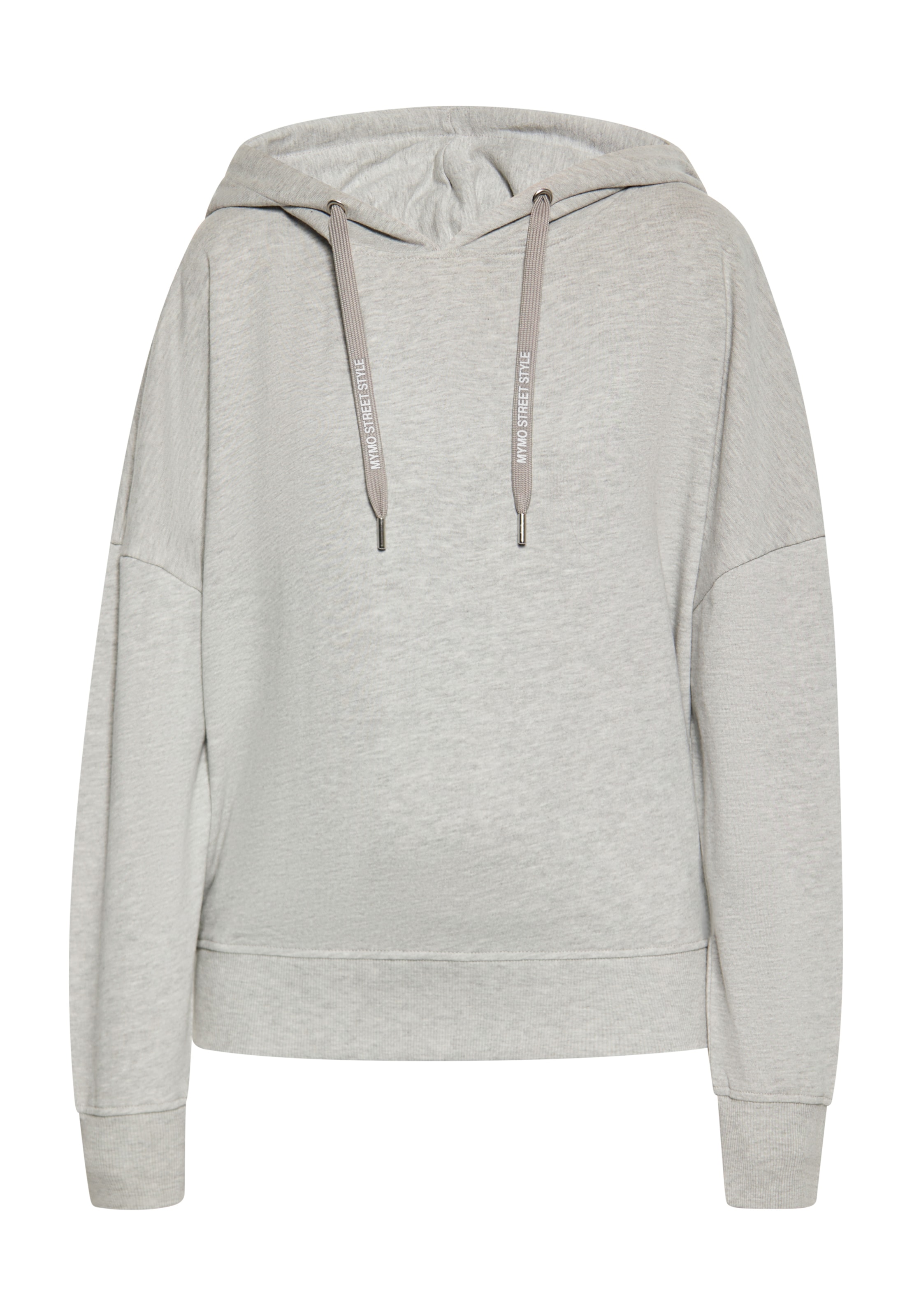 Sweat-shirt swirly en gris : devant