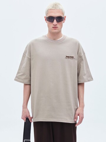 Maglietta 'Providence' di VAMOS CLO in beige: frontale