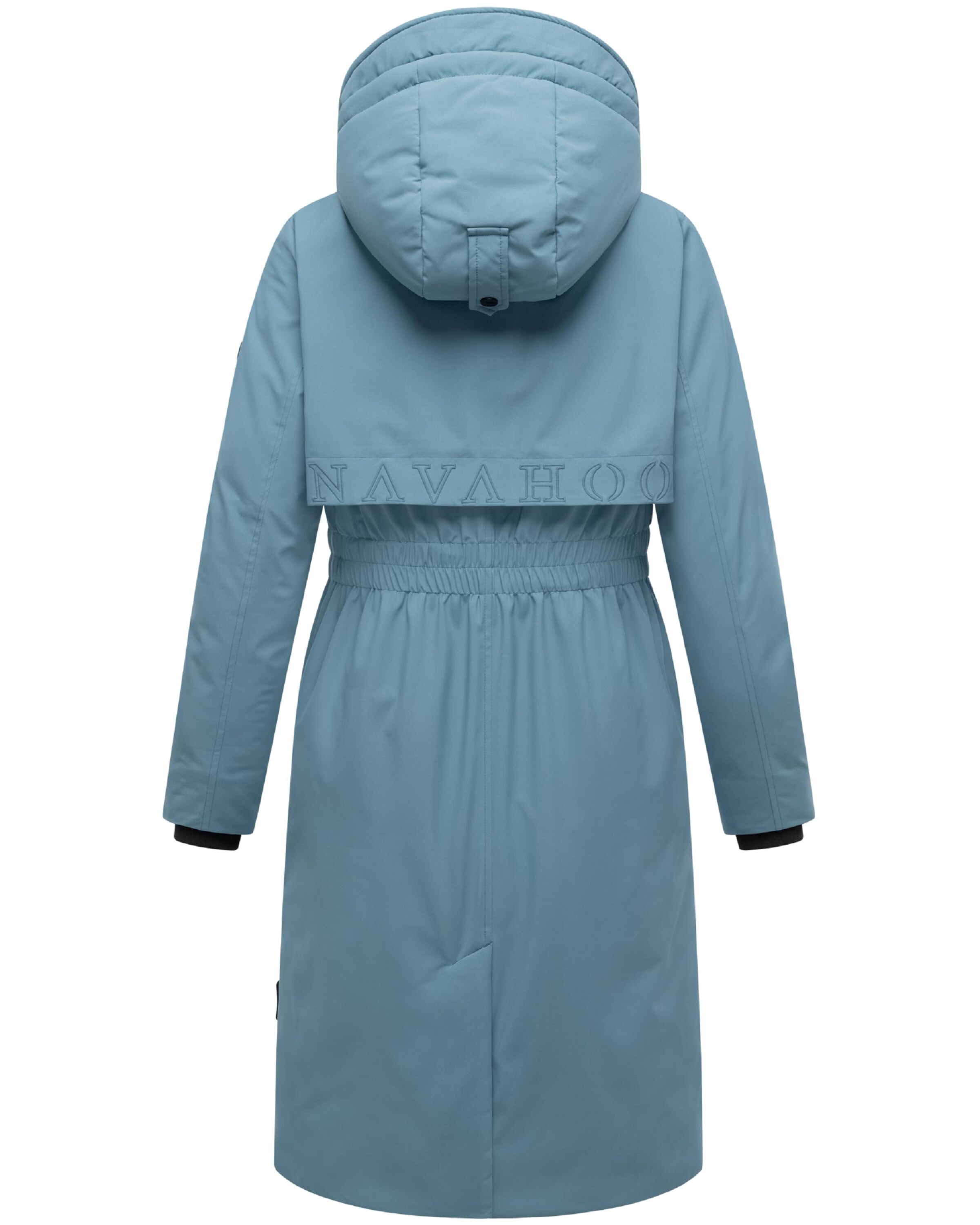 NAVAHOO Wintermantel 'Eismelodie 14' in Blauw