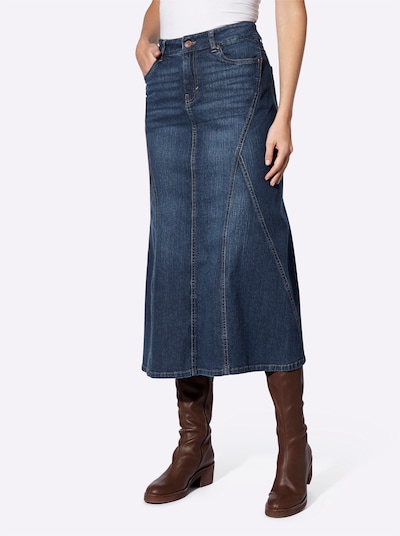 heine Jupe en marine, Vue avec produit