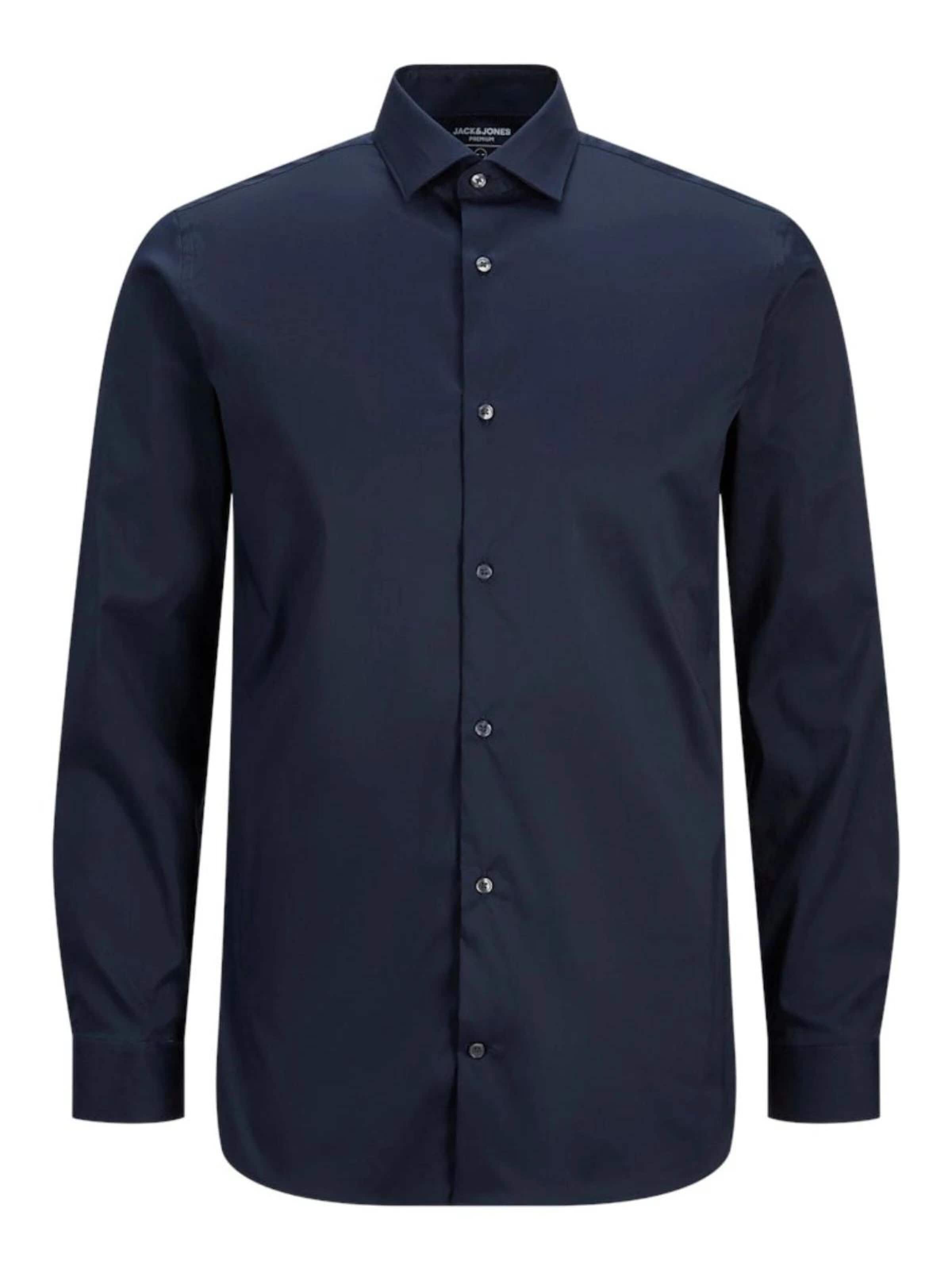 JACK & JONES Overhemd in XL in de kleur Blauw, Productweergave