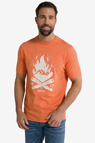 JAY-PI Shirt in Oranje: voorkant