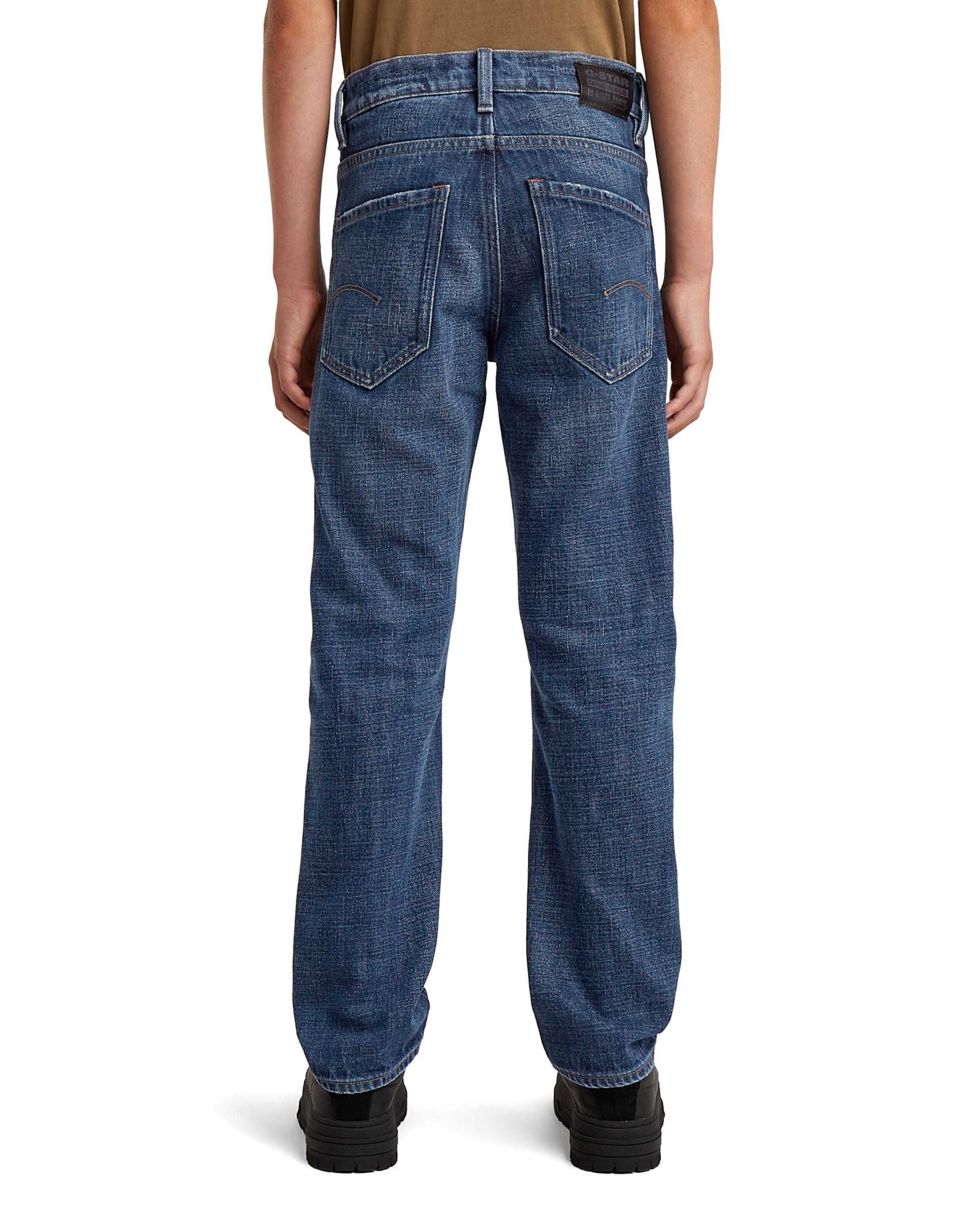 G-STAR Regular Jeans 'Boys Mosa Straight Jeans' in Blauw