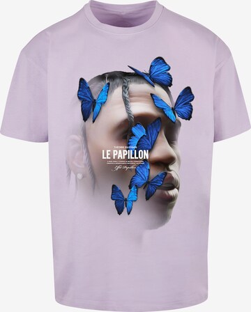 T-Shirt MT Upscale en violet : devant