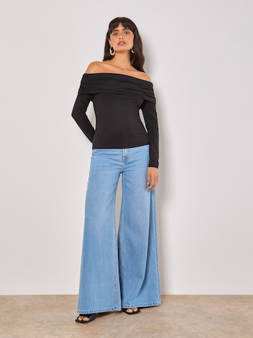 Haut ' ' Apricot en noir