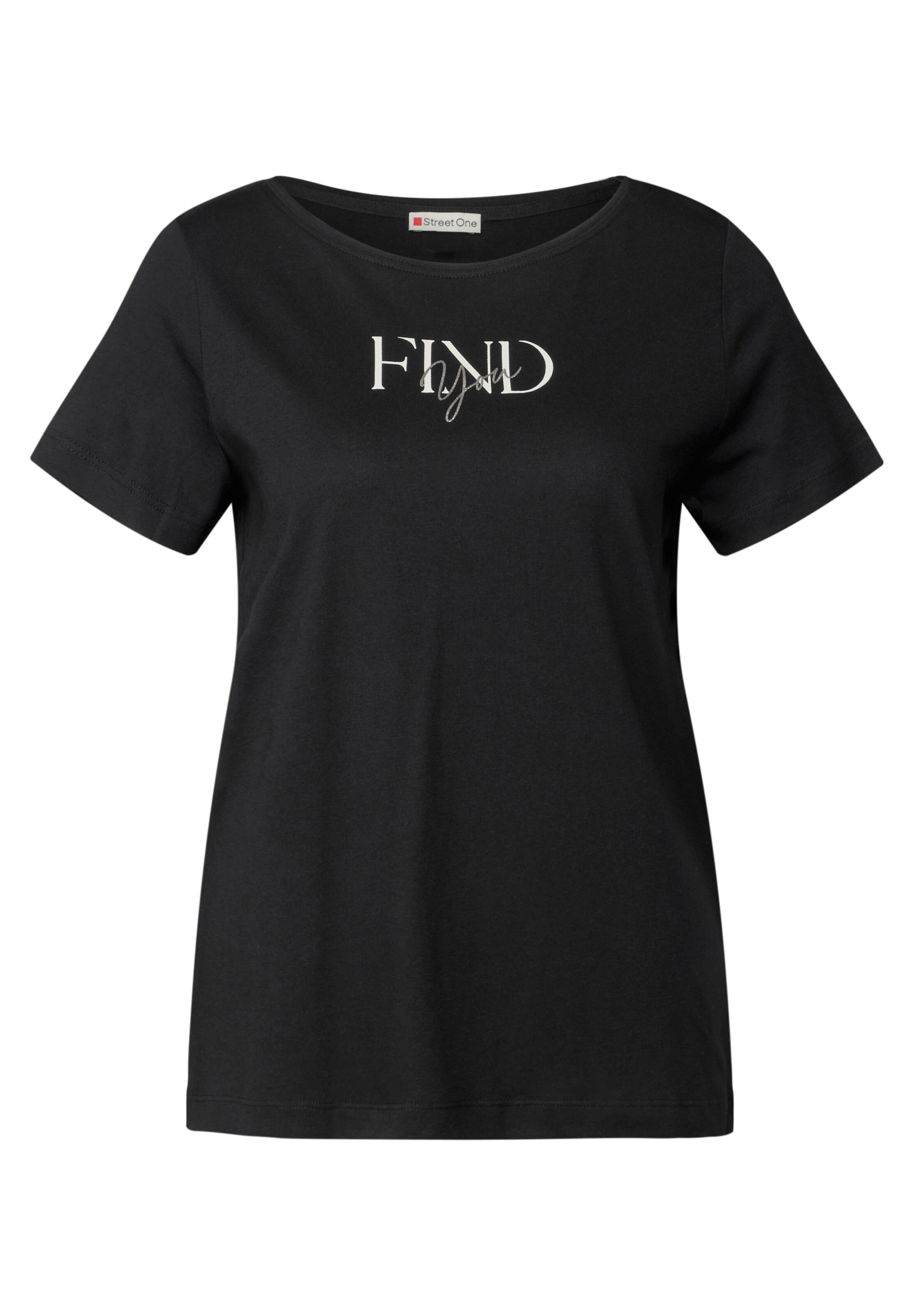 STREET ONE Shirt in Black: front