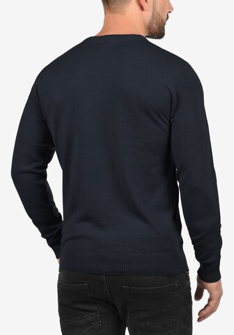 BLEND Weihnachtspullover 'Rudolph' in Blau