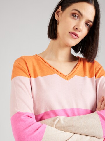 Key Largo - Pullover 'MARLEY' em laranja