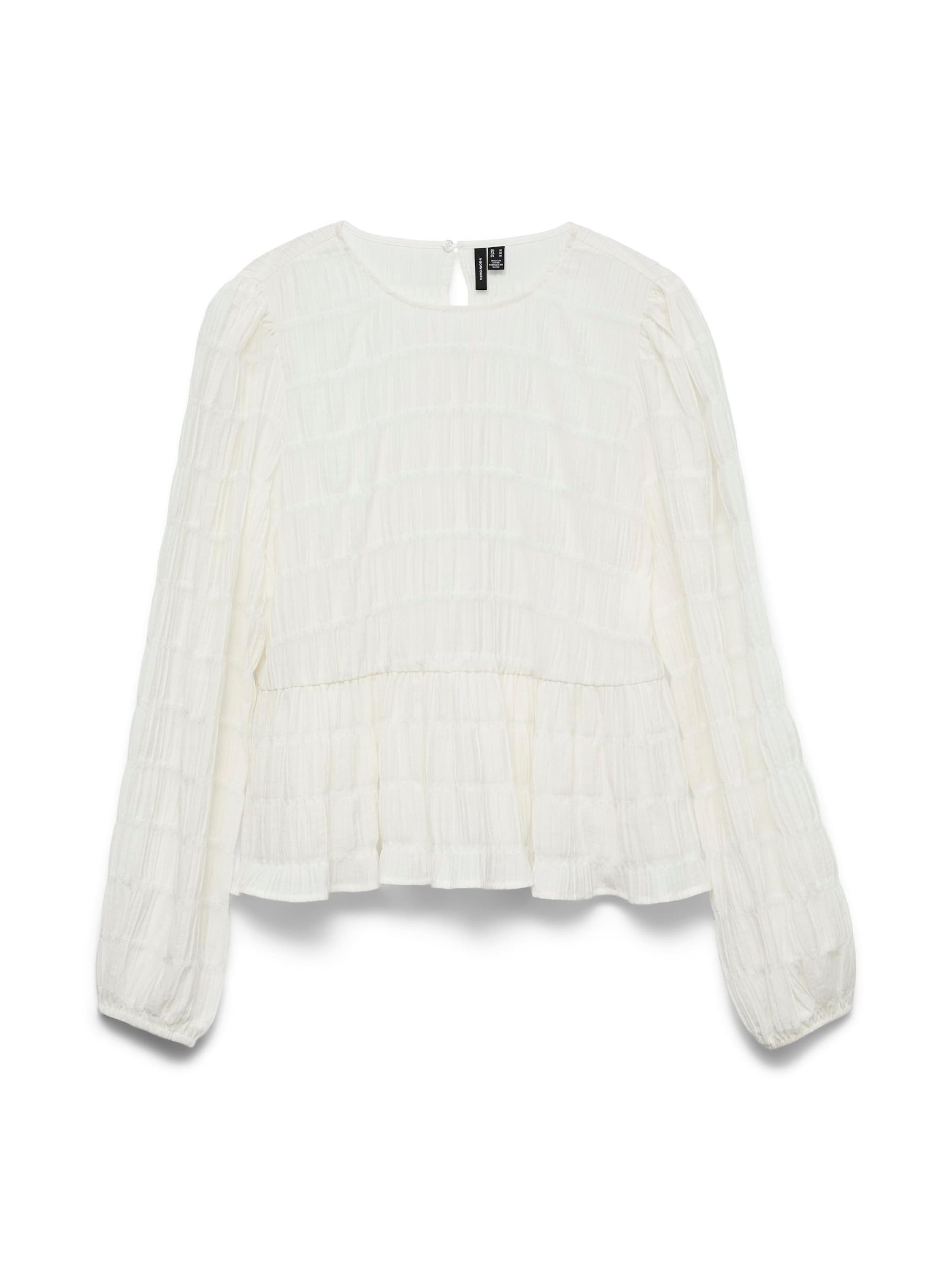 VERO MODA Bluse 'VMERMA' i hvid: forside