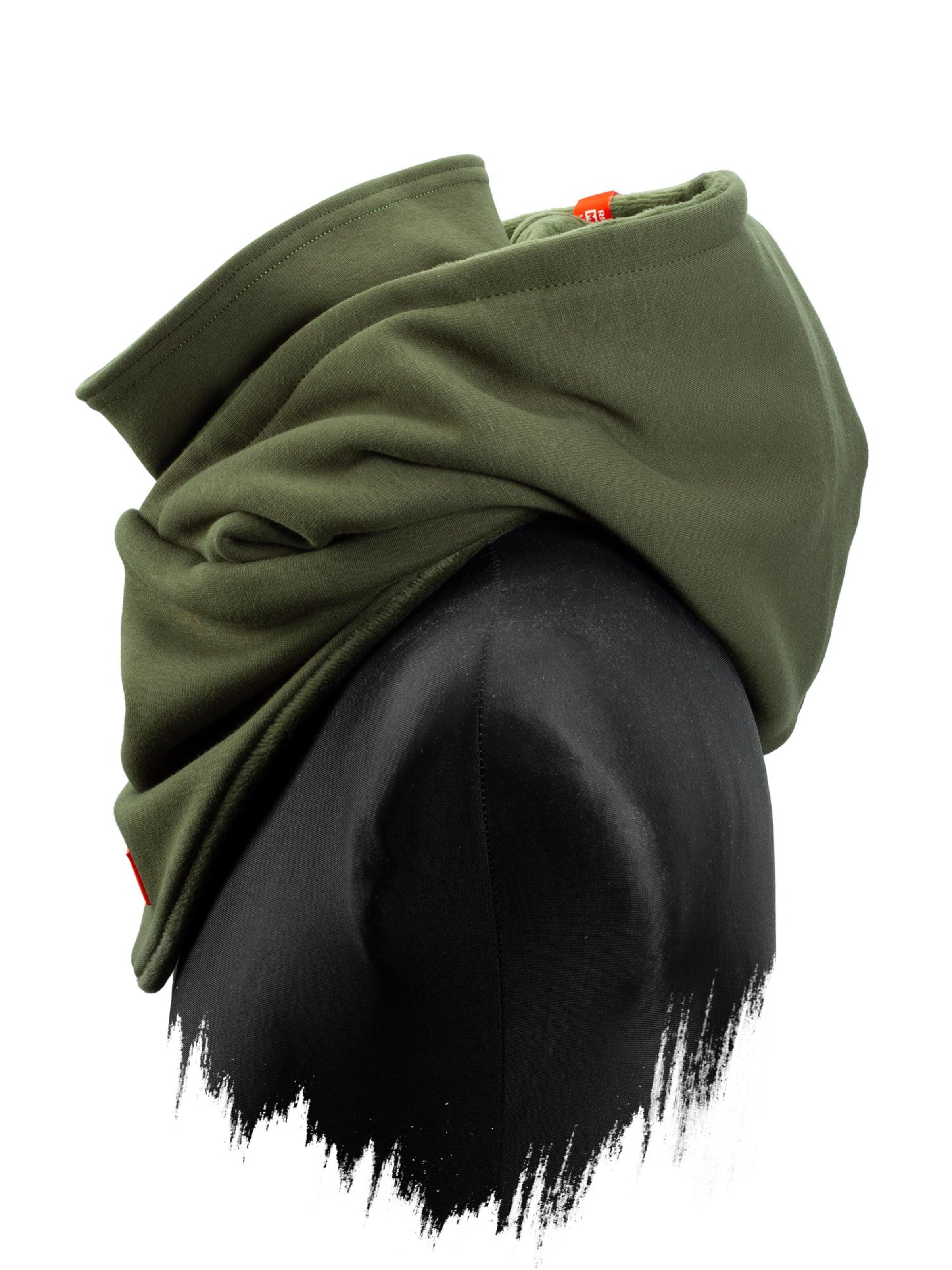 Manufaktur13 Scarf 'Hooded Loop' in Green