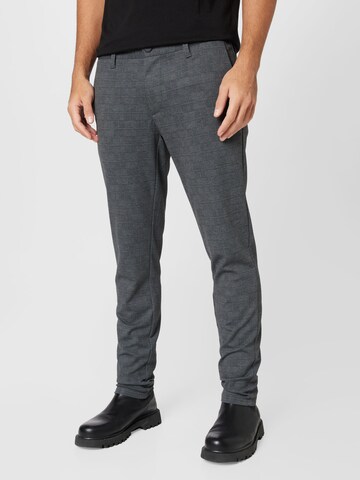 Slimfit Pantaloni chino 'MARK' di Only & Sons in grigio: frontale