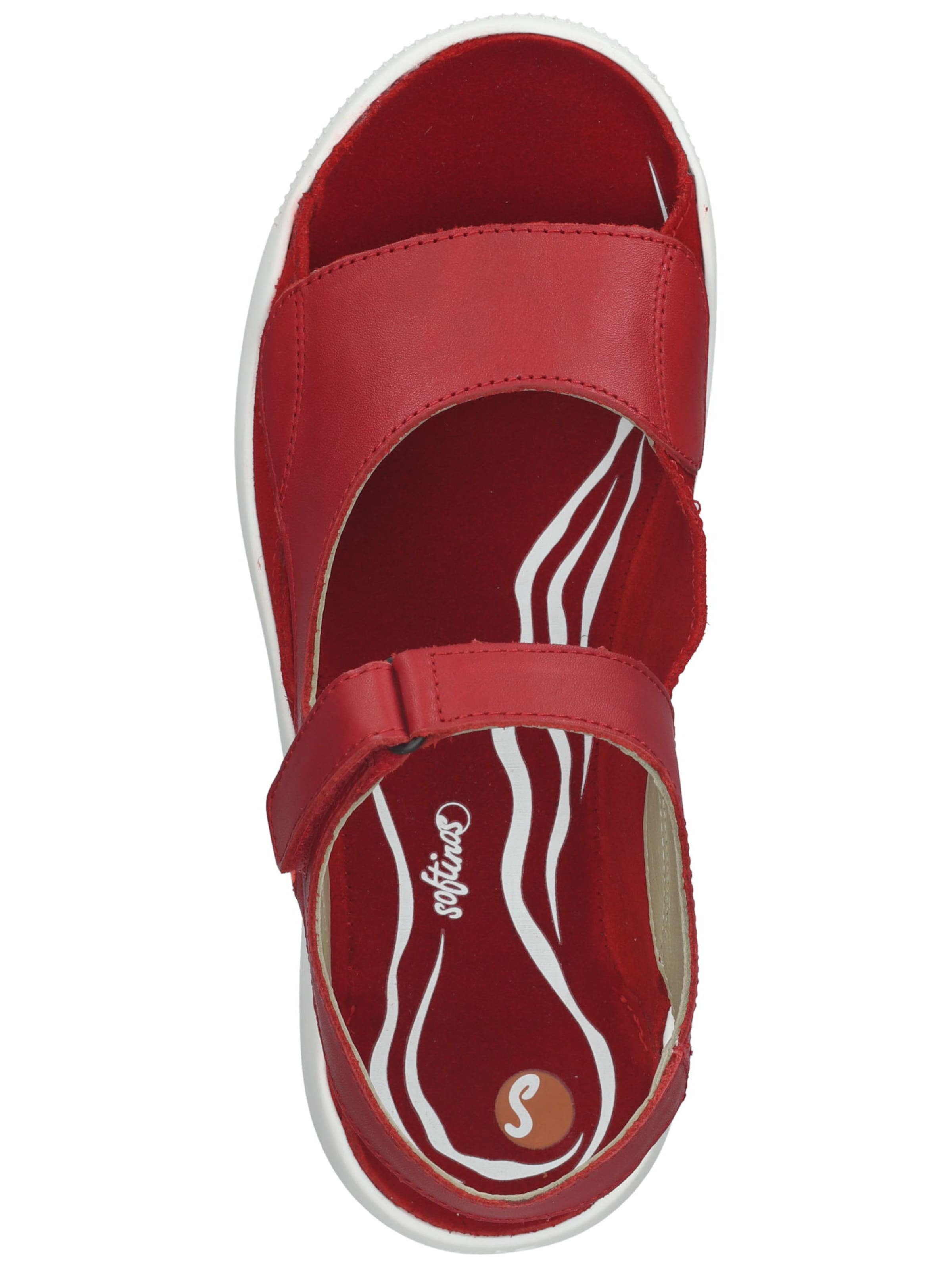 Softinos Sandals in Red