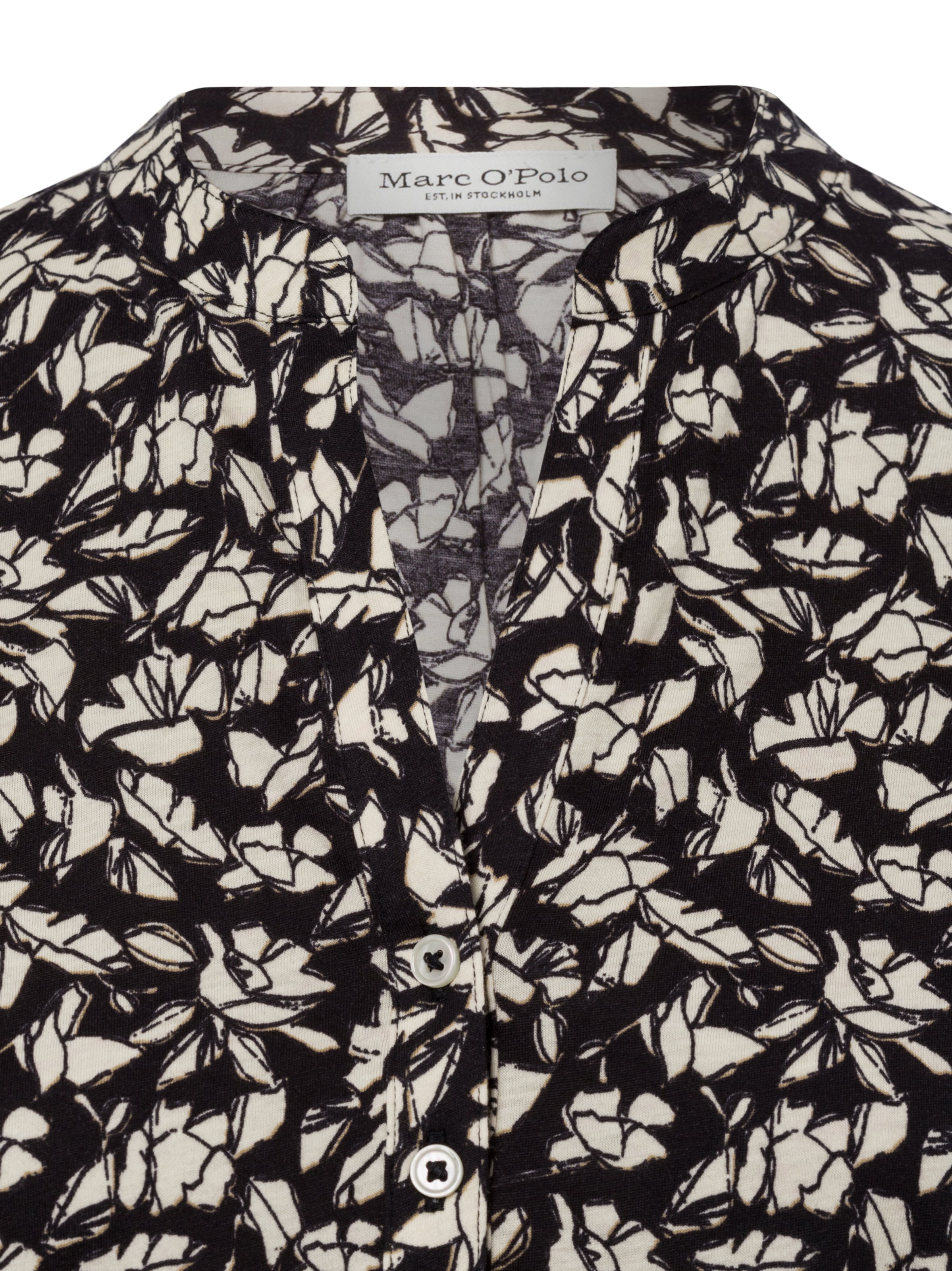 Marc O'Polo Bluse in Schwarz