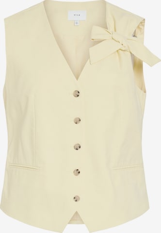 VILA - Chaleco para traje 'VIAlaea' en amarillo: frente
