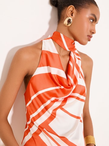 Lipsy Blouse in Oranje