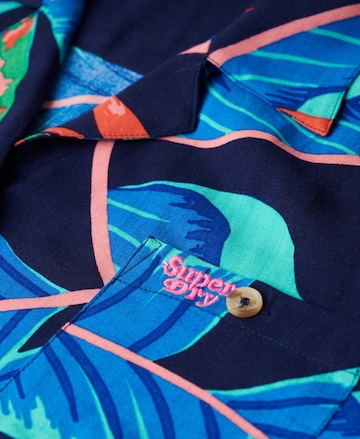 Superdry Bluse in Blau