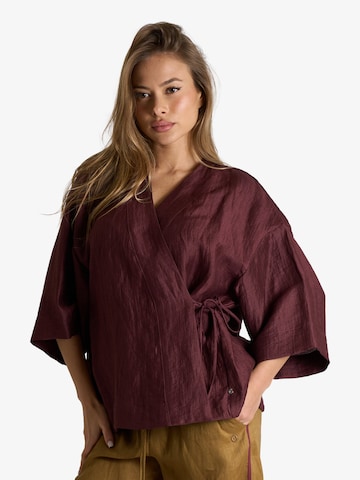 Camicia da donna di Ottod’Ame in rosso: frontale