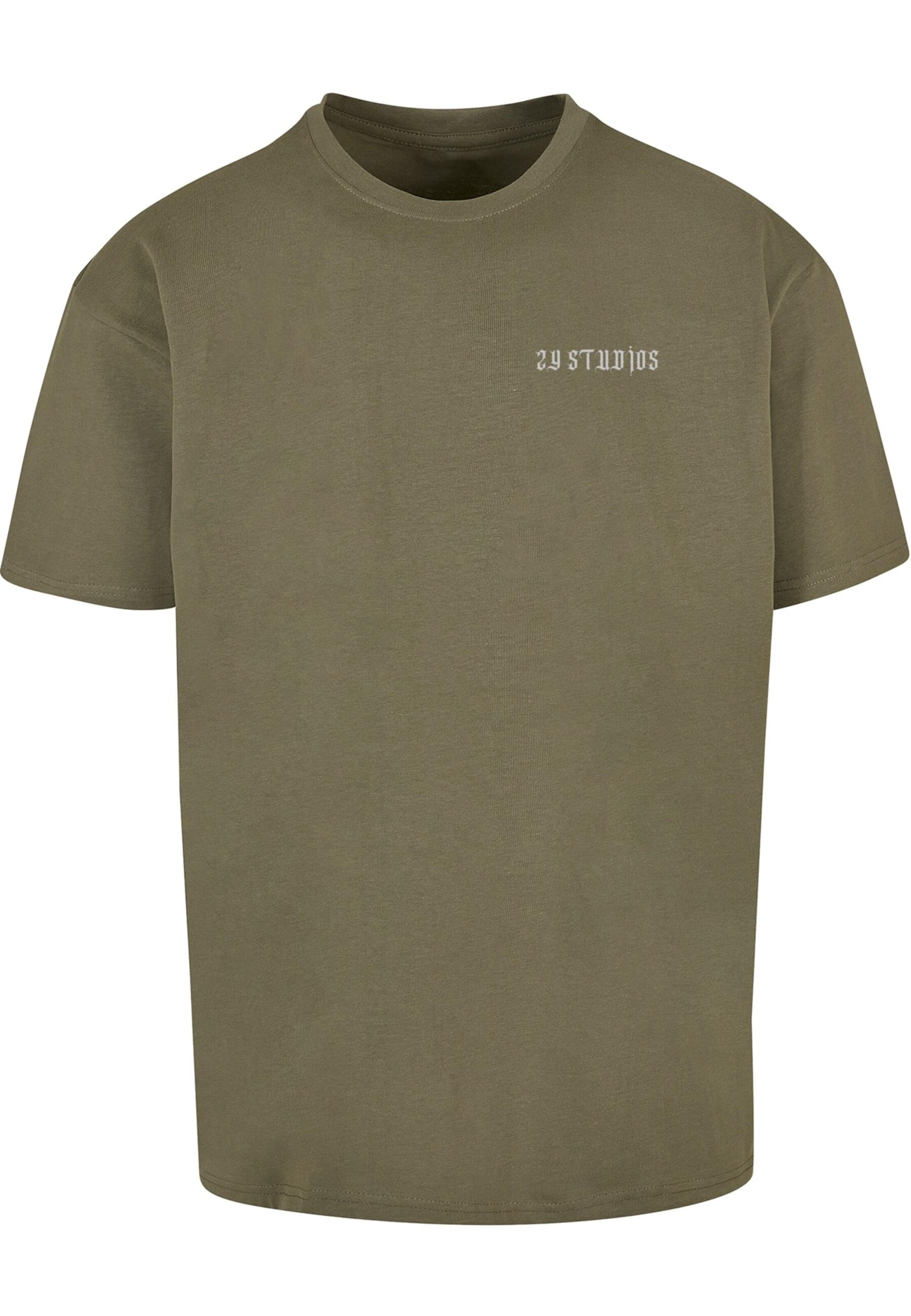2Y Premium Shirt 'Eagle' in Green: front