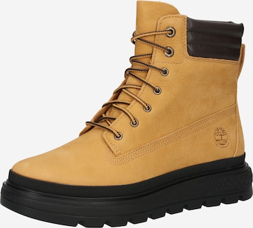 TIMBERLAND Lace-Up Ankle Boots 'Ray City' in Brown: front