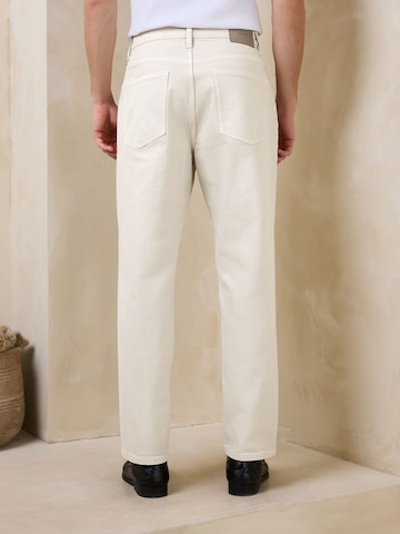 Next Loosefit Jeans 'N. Premium' i beige