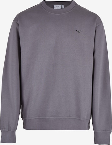 Cleptomanicx Sweatshirt 'Ligull Boxy' in Grey: front