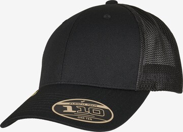 Flexfit Cap in Schwarz: predná strana