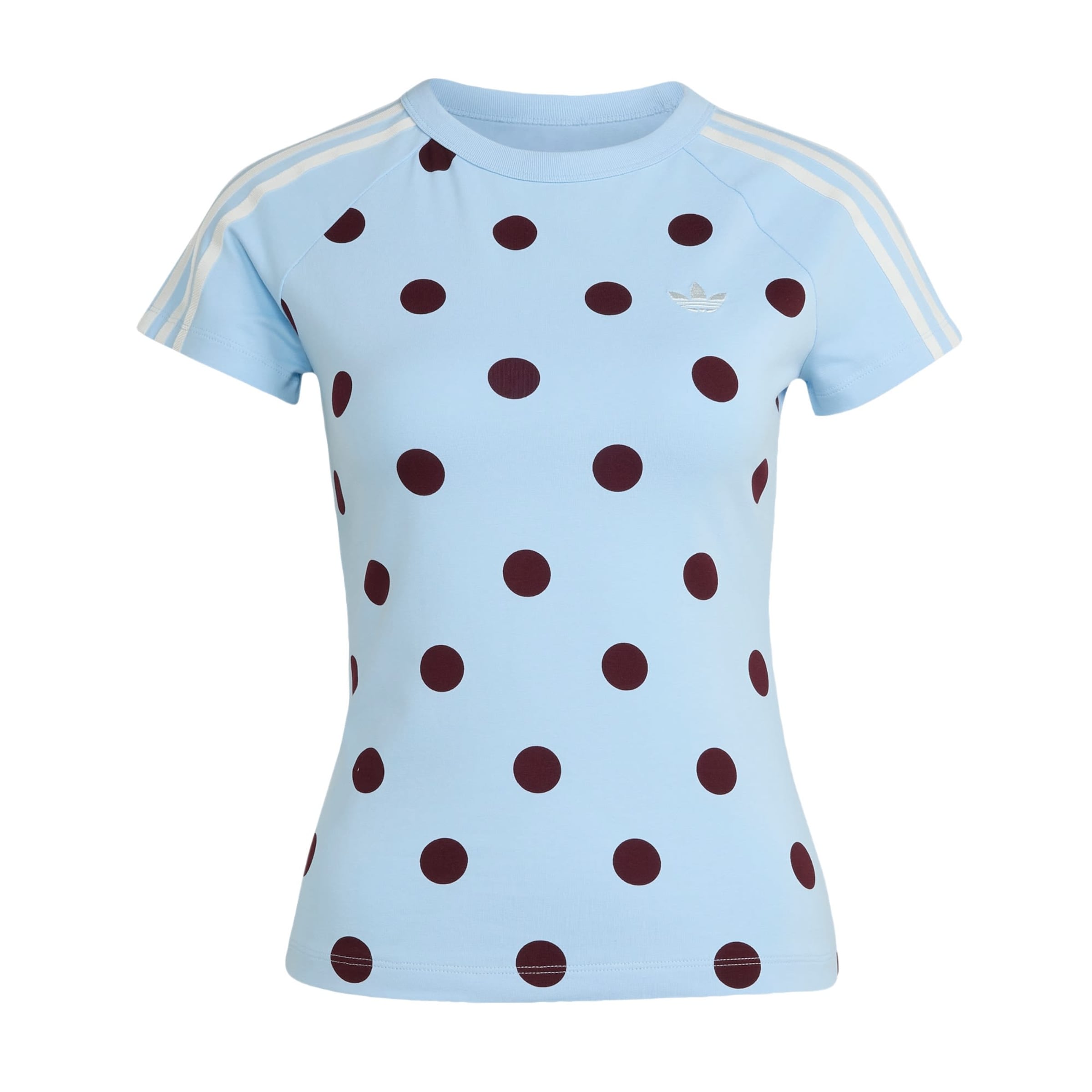 T-shirt ADIDAS ORIGINALS en bleu : devant