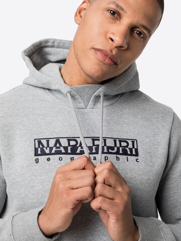 NAPAPIJRI Sweatshirt 'Berber' in Grey