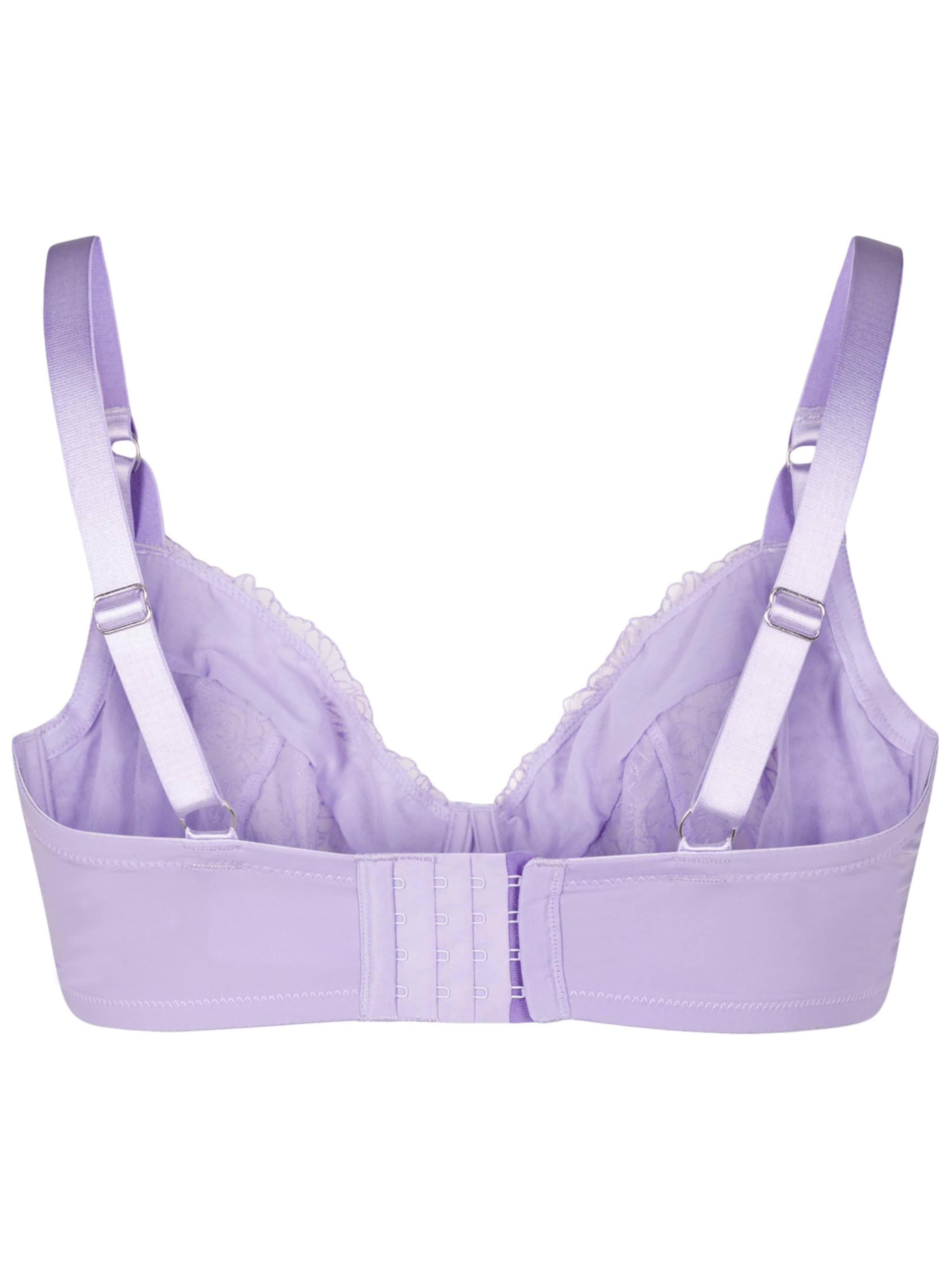 Devoted by Zizzi Пуш-ап Бюстгальтер 'LRONJA' в Лиловый