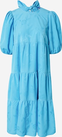 Crās Letní šaty 'Lexicras' – modrá: přední strana
