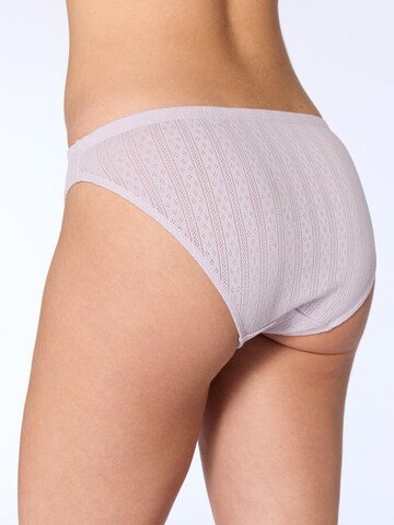 Albero Natur Panty 'Bio-Baumwoll Jacquard Slip' in Purple