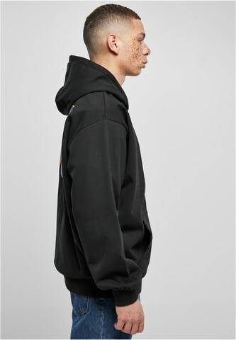 Karl Kani Zip-Up Hoodie in Black