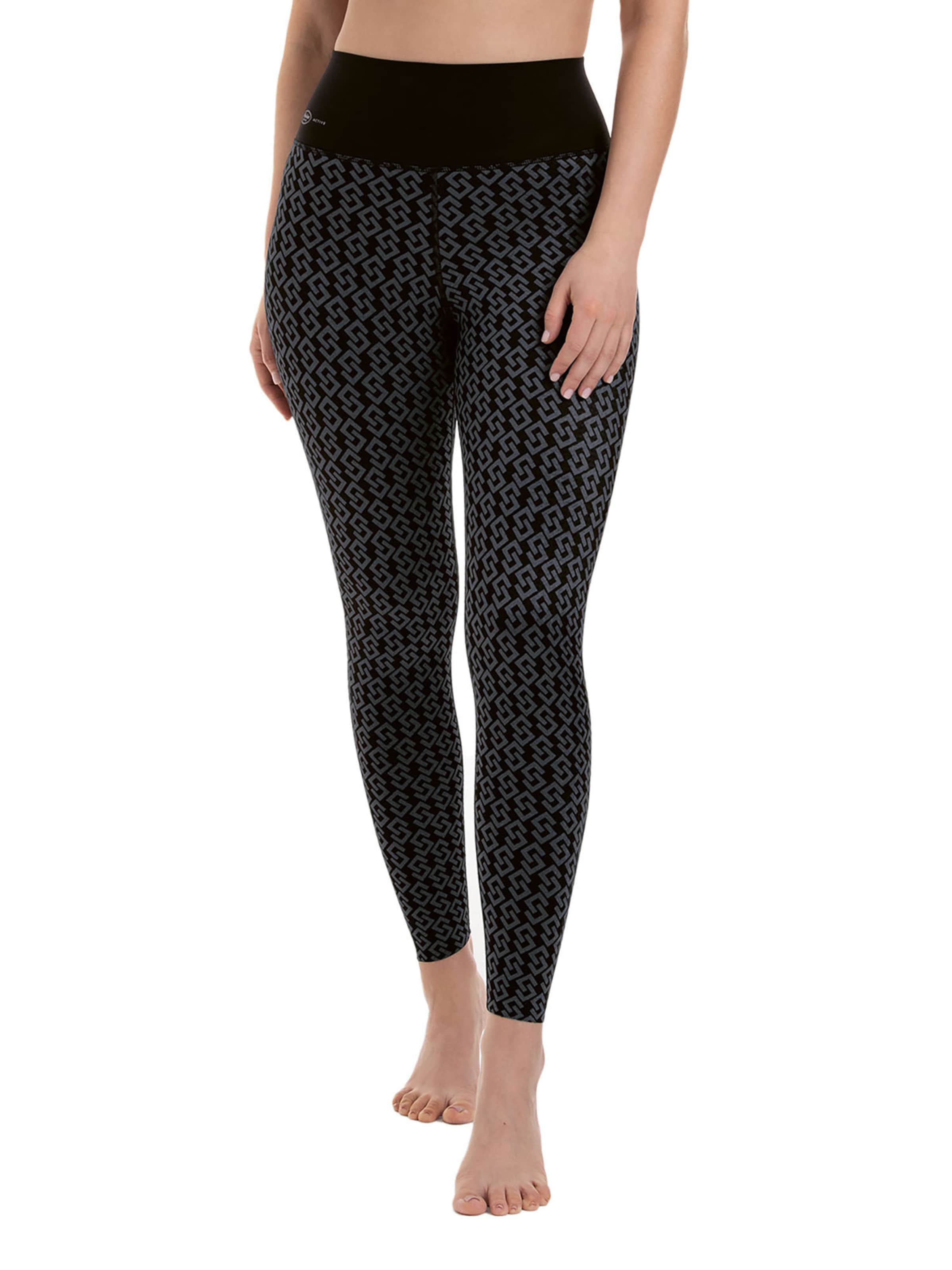 ANITA Skinny Workout Pants 'massage' in Black