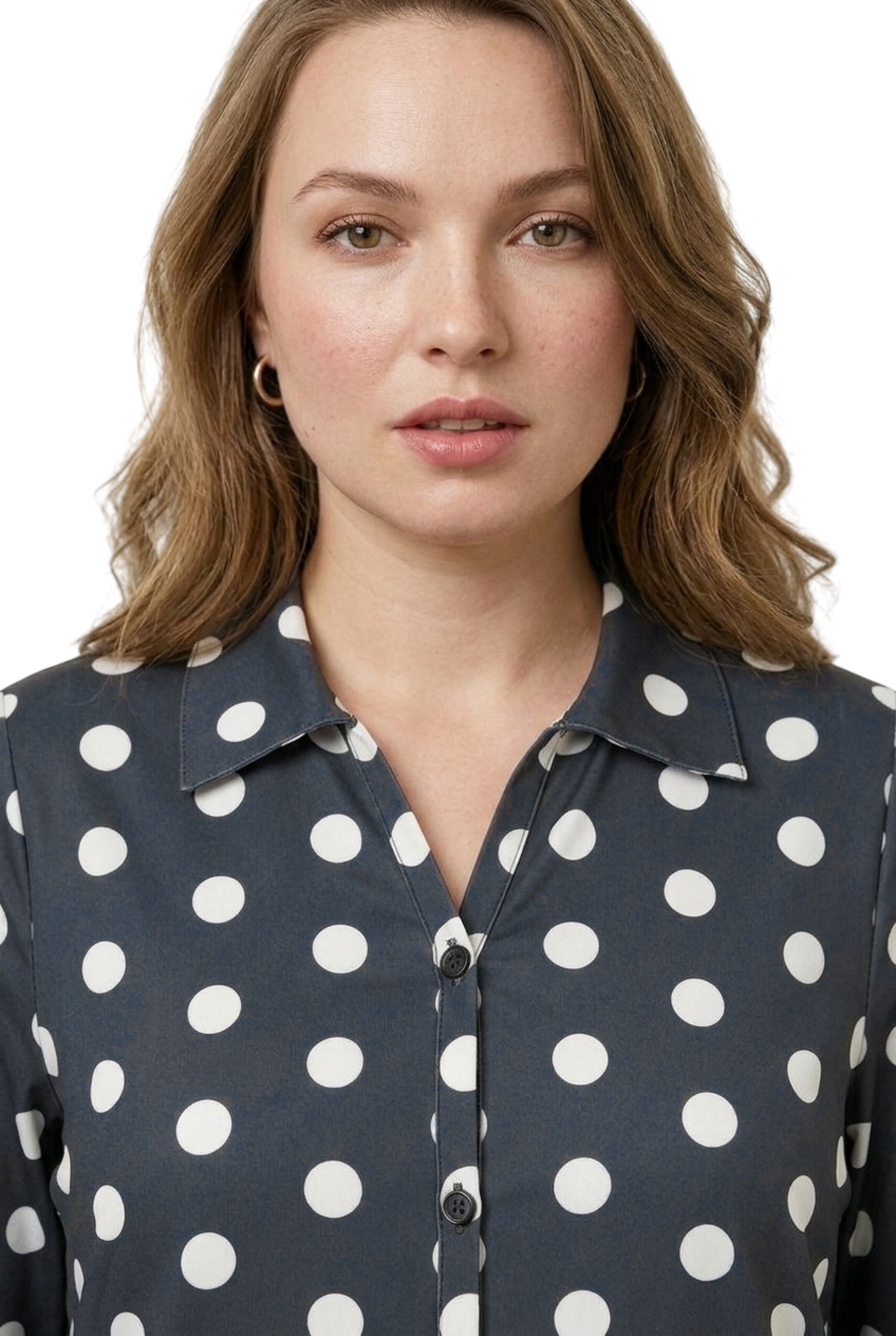 Stil Diva Blouse in Grijs