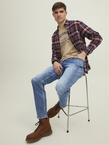 Tapered Jeans 'JJIMIKE JJORIGINAL' di JACK & JONES in blu